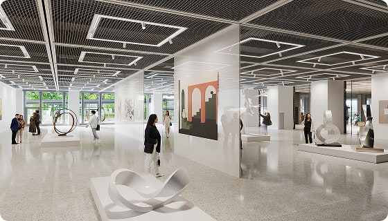 ギャラリー1内観