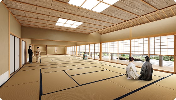 和室内観
